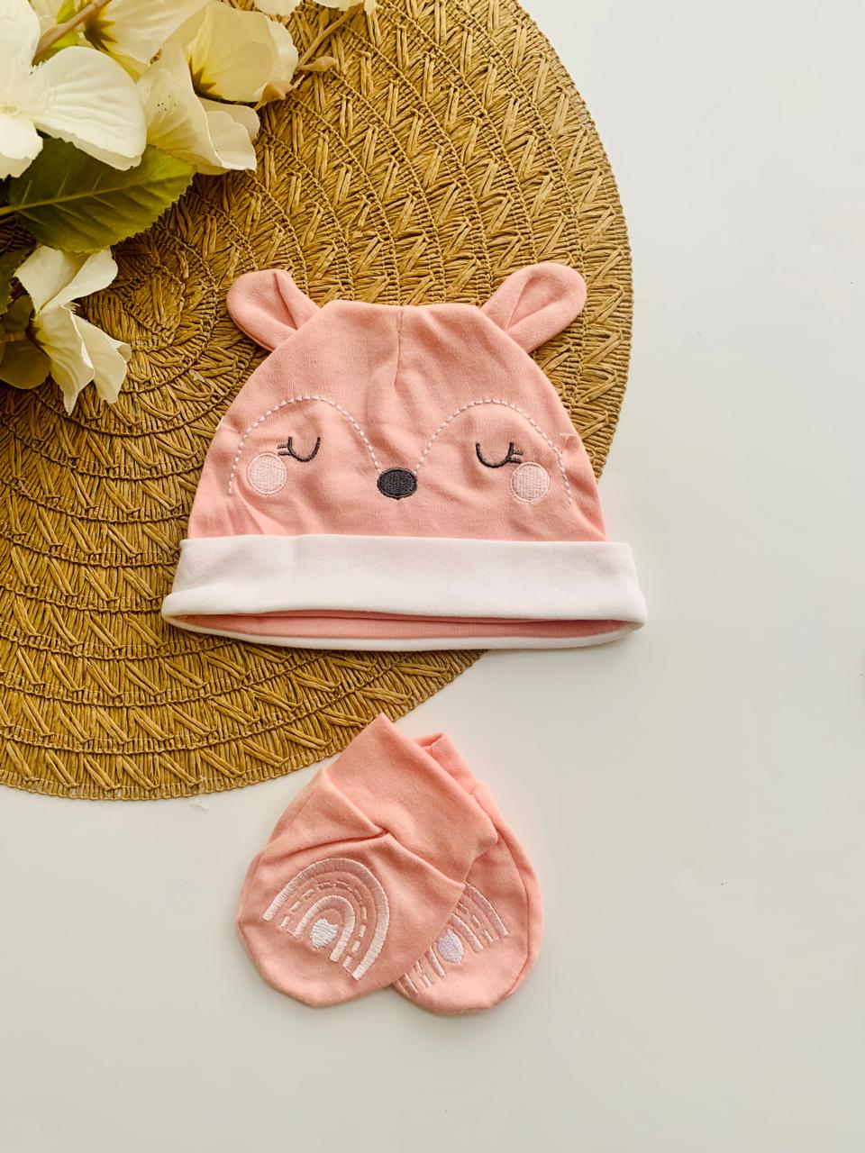 Pack of 3 Caps & Mittens Set