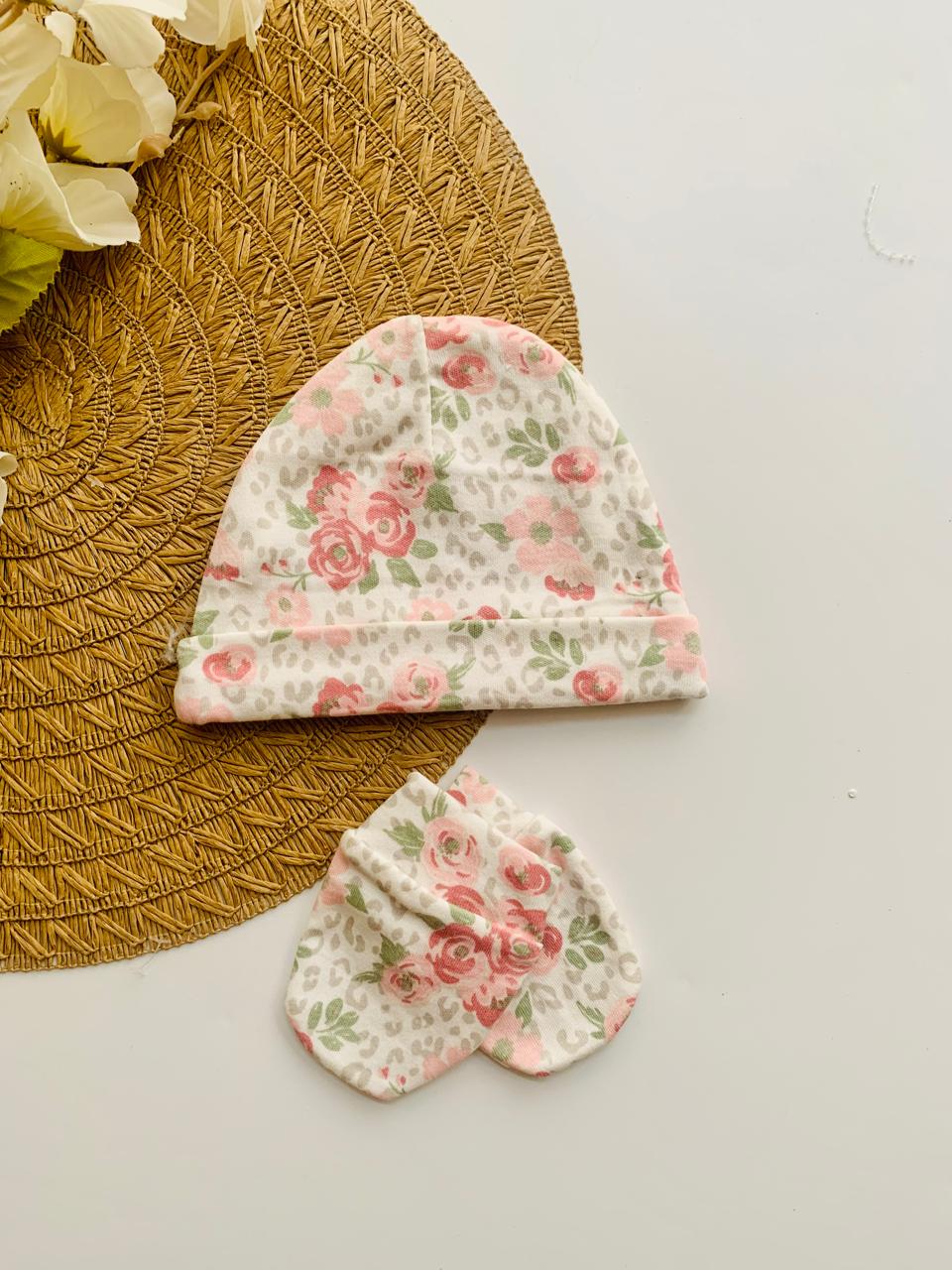 Pack of 3 Caps & Mittens Set