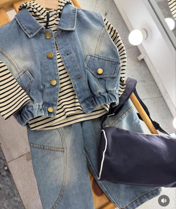 Denim 3Pc Set