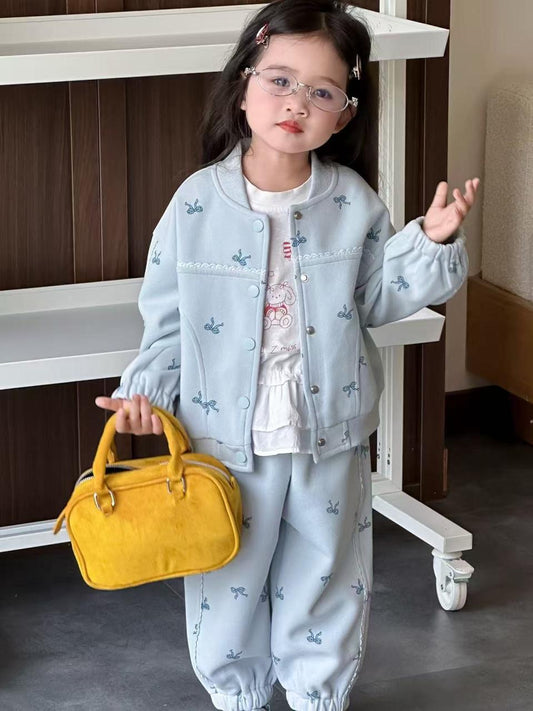 Sweat Jacket & Trouser Set