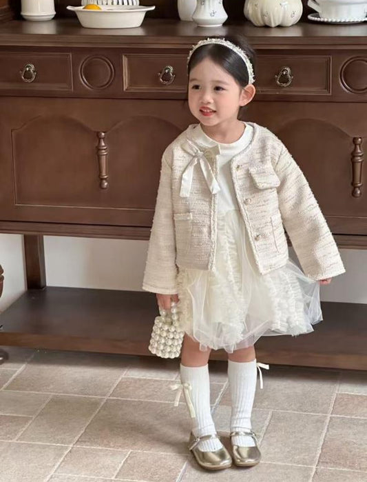 Formal Frock with Cardigan