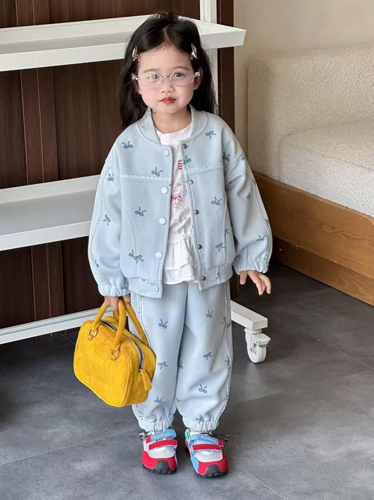 Sweat Jacket & Trouser Set