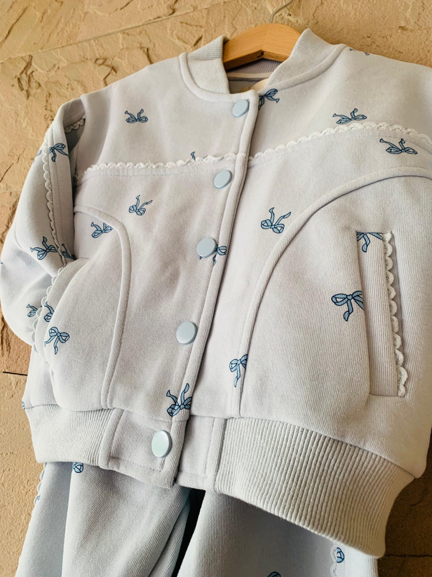 Sweat Jacket & Trouser Set