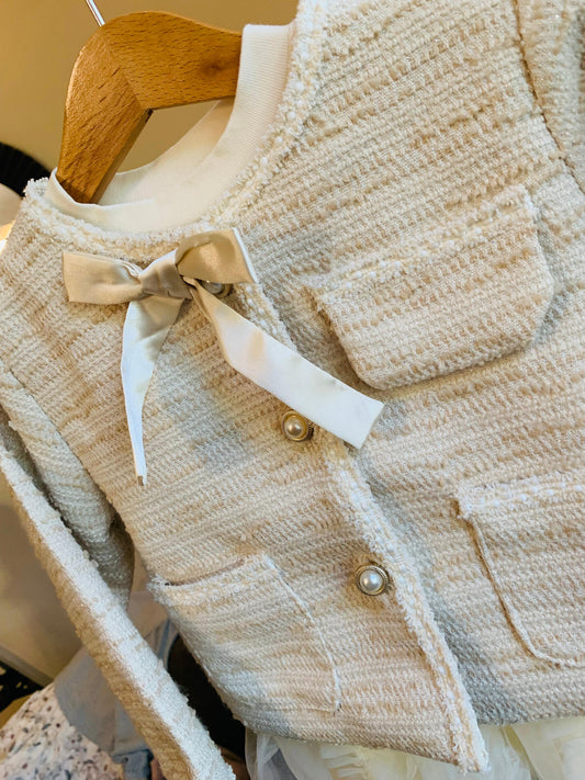 Formal Frock with Cardigan