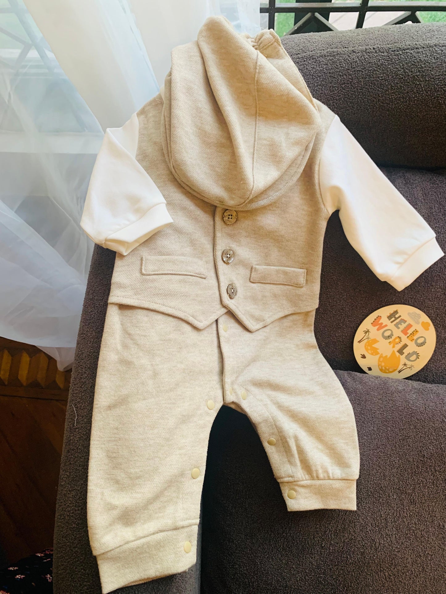 Formal Romper with Hat