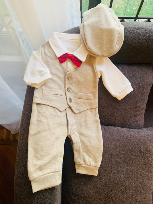 Formal Romper with Hat