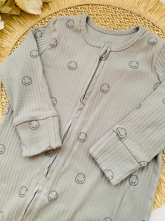 George Smiley Face Sleepsuit