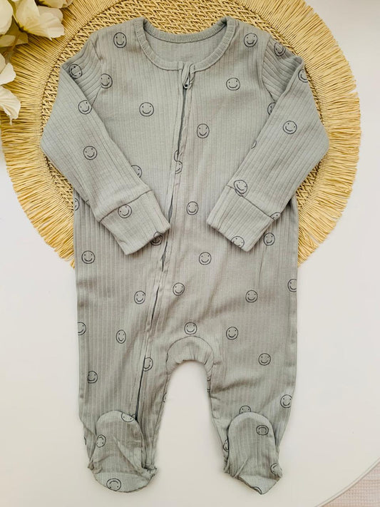 George Smiley Face Sleepsuit