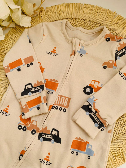 George Truck Sleepsuit
