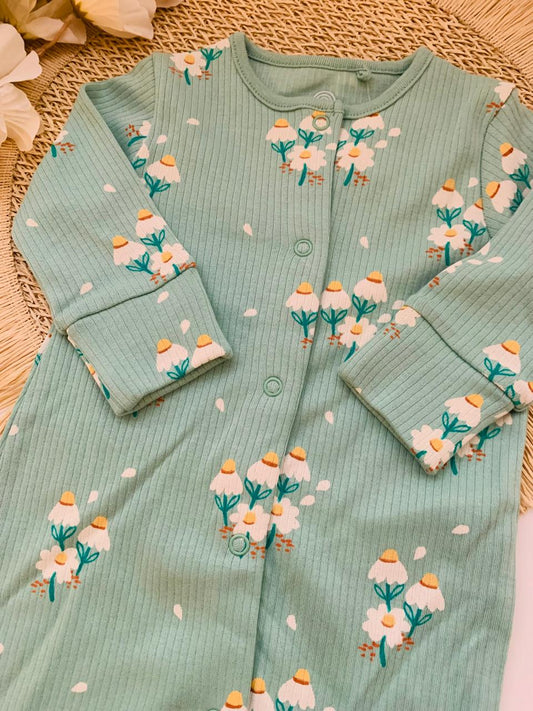 Next Floral Sleepsuit
