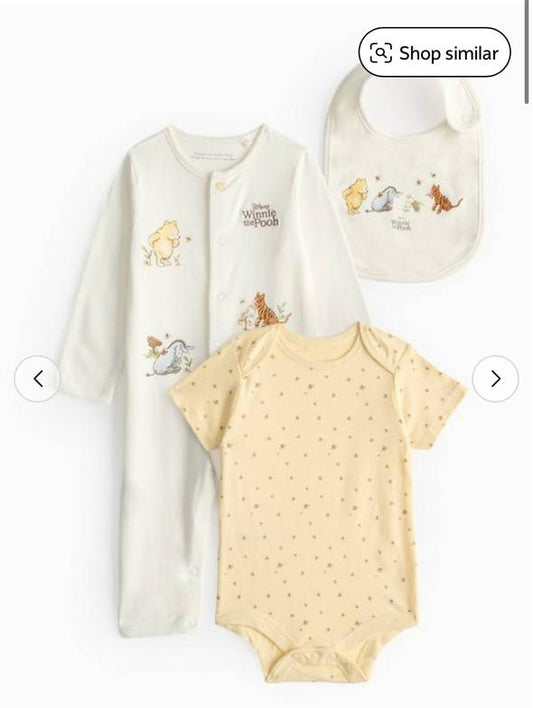 Tu Clothing 3pc “Winnie the Pooh” Starter Set