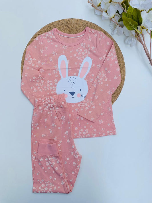 George Bunny Print Shirt & Trouser Set