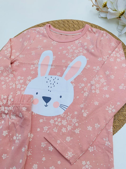 George Bunny Print Shirt & Trouser Set