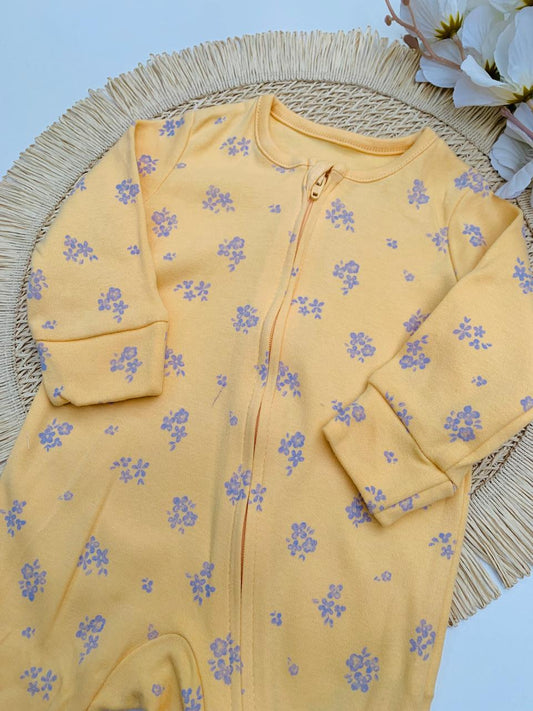 George Floral Sleepsuit