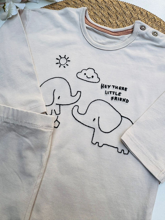 George "Hey There Little Friend" Shirt & Trouser Set