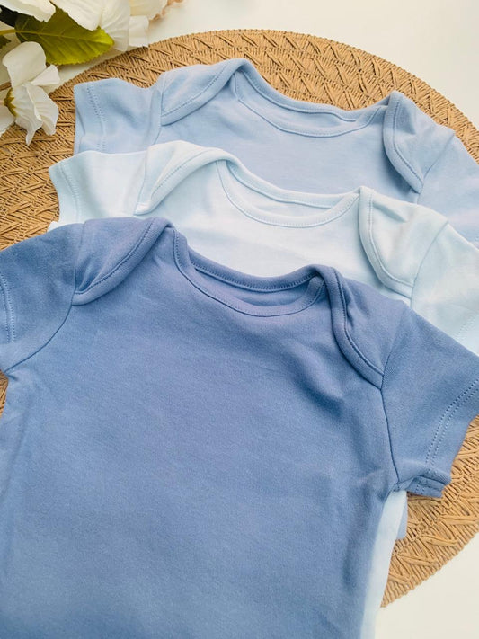 George Pack of 3 Short Sleeves Bodysuits