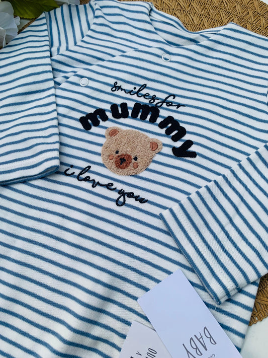 George "Smiles for Mummy" Sleepsuit