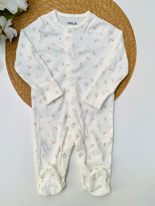TU Clothing Floral Print Sleepsuit