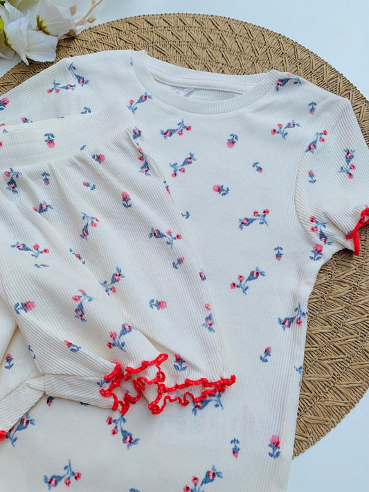 George Floral Shirt & Shorts Set