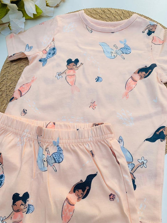 George Mermaid shirt & Shorts Set