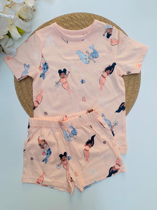 George Mermaid shirt & Shorts Set