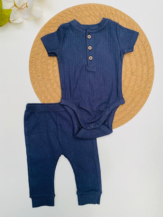 George Buttoned BodyShirt and Trouser Set