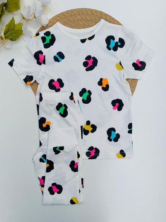 George Leopard Print Shirt & Trouser Set