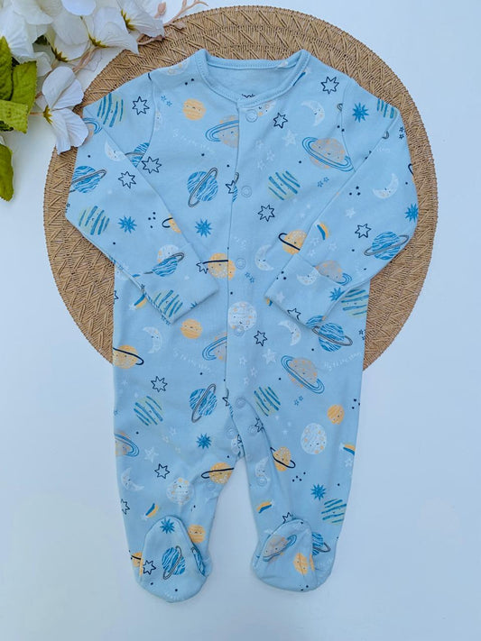 Tu Clothing Space Print Sleepsuit