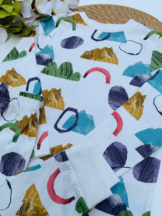 George Mountain Print Shirt & Trouser Set