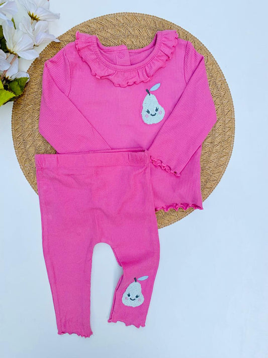 George Pear Print Shirt and Trouser set