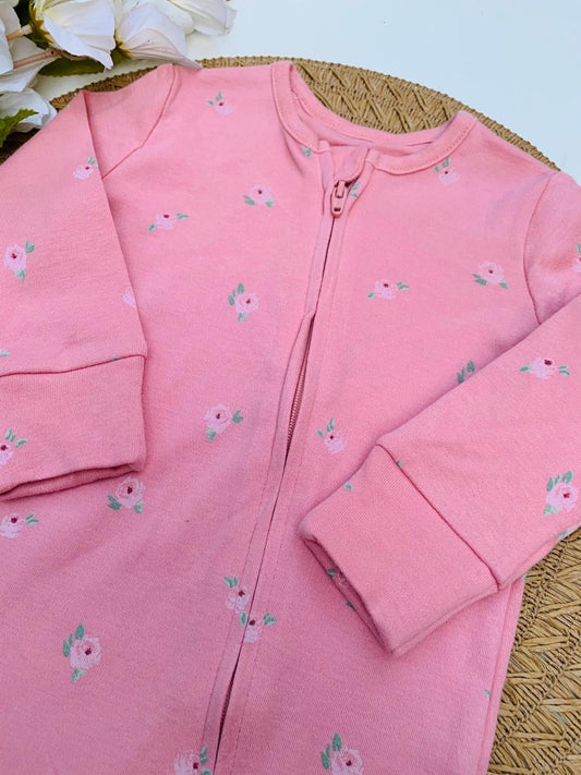 George Floral Sleepsuit