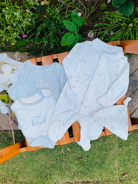 Tu Clothing Stars & Moons Print 4pc Starter Set