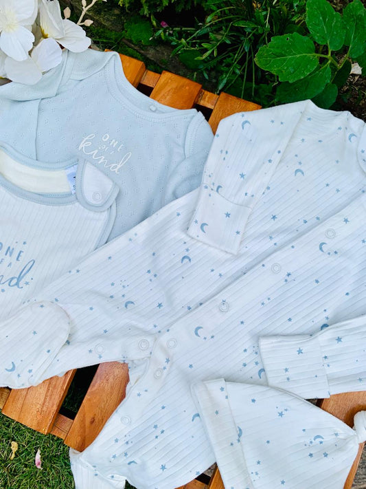 Tu Clothing Stars & Moons Print 4pc Starter Set
