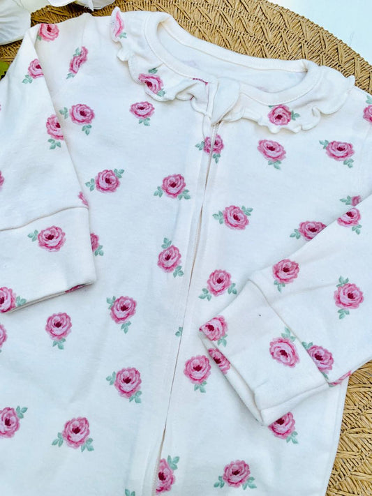 George Floral Sleepsuit