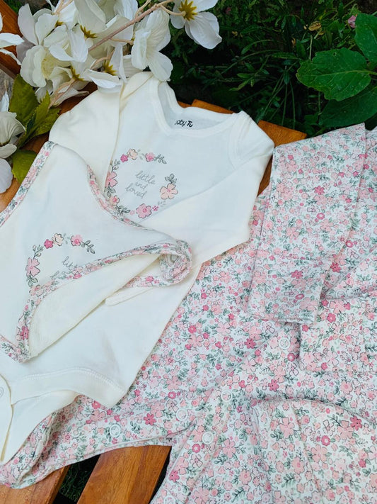 Tu Clothing "Little And Loved" 4pc Starter Set