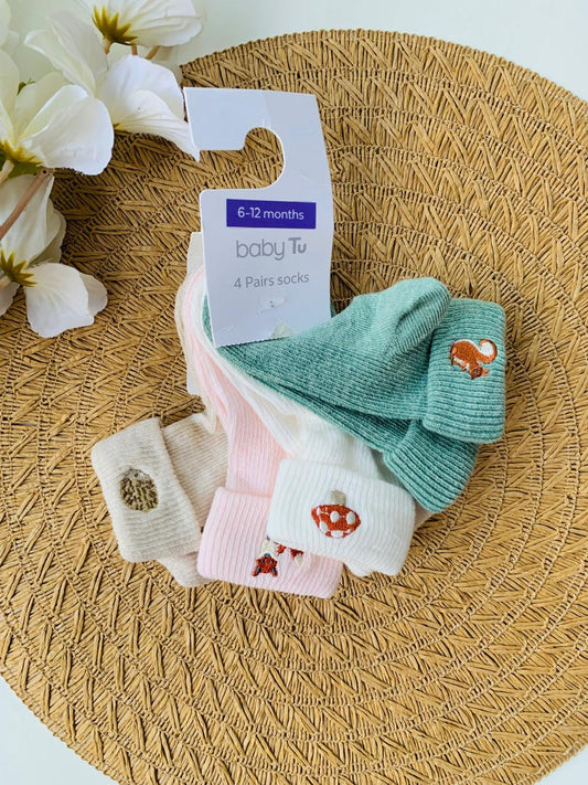 Tu Clothing Pack of 4 Socks