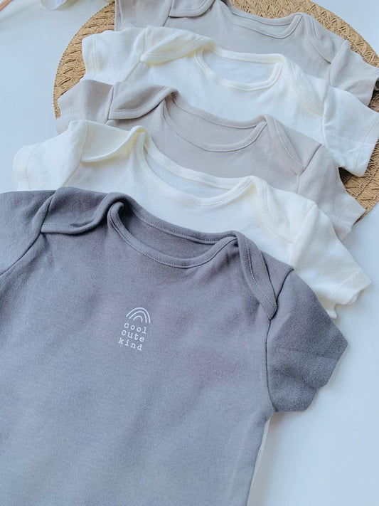 George Pack Of 5 Bodysuits