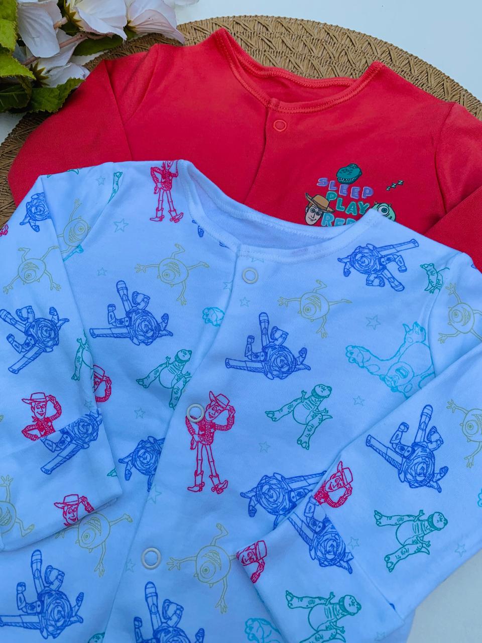 George Pack of 2 Sleepsuits
