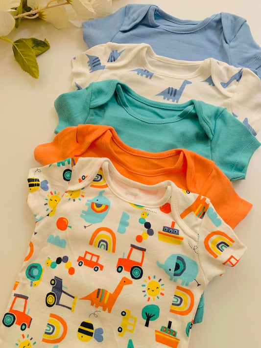 George Pack of 5 bodysuits