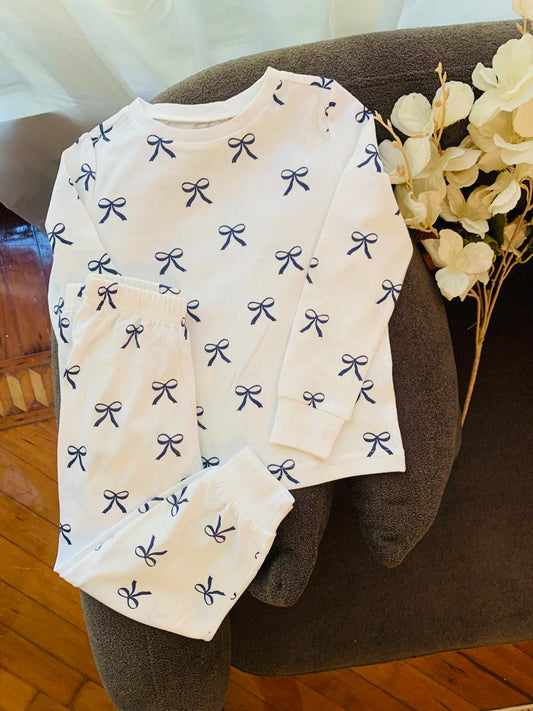 Tu Clothing Bow Print Shirt and Trouser Set