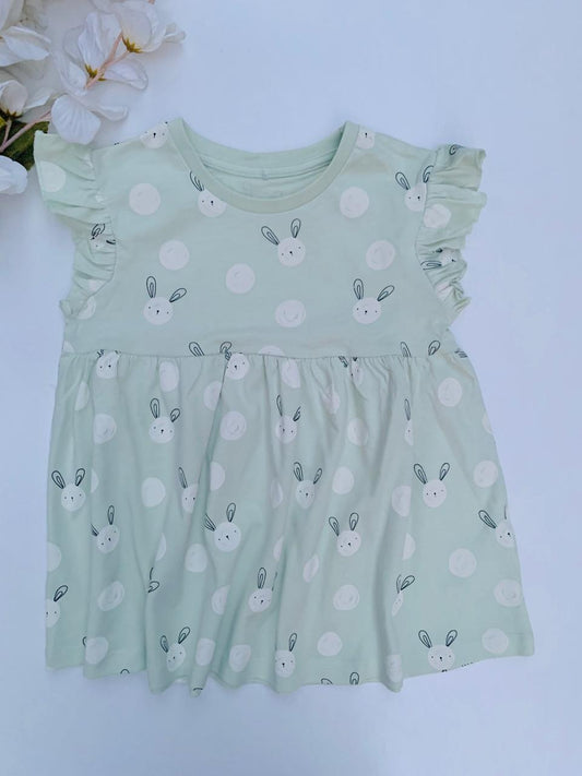 George Bunny Print Frock