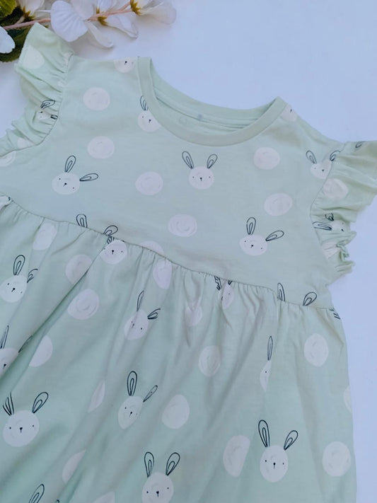 George Bunny Print Frock