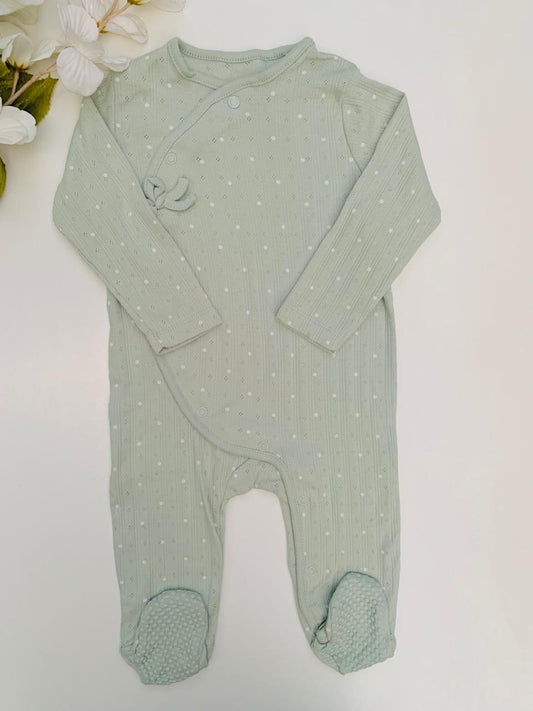 Tu Clothing side Bow Sleepsuit