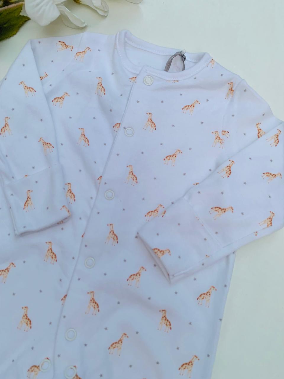 Tu Clothing Giraffe Print Sleepsuit