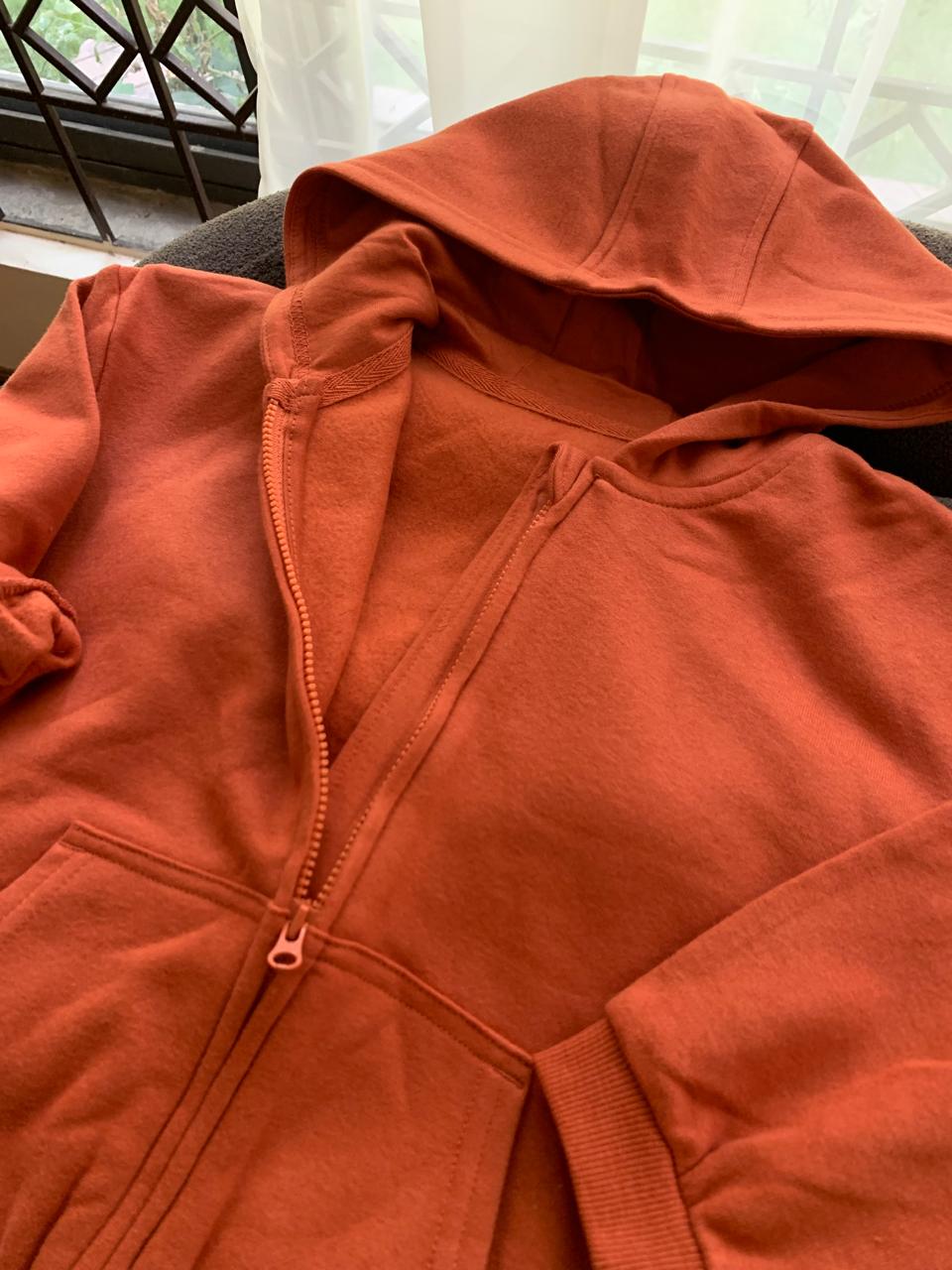 George Zip Through Hoodie