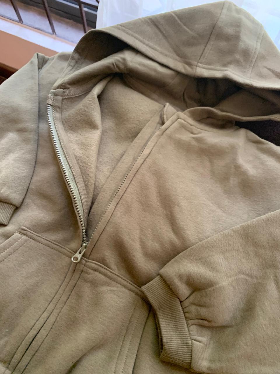 George Zip Through Hoodie