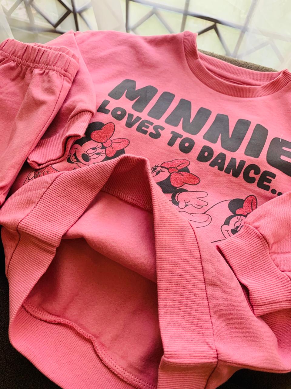 George "Minnie loves to Dance" Shirt with Leggings