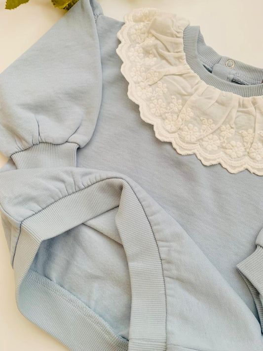 TU Clothing Frill Collared Sweat Shirt