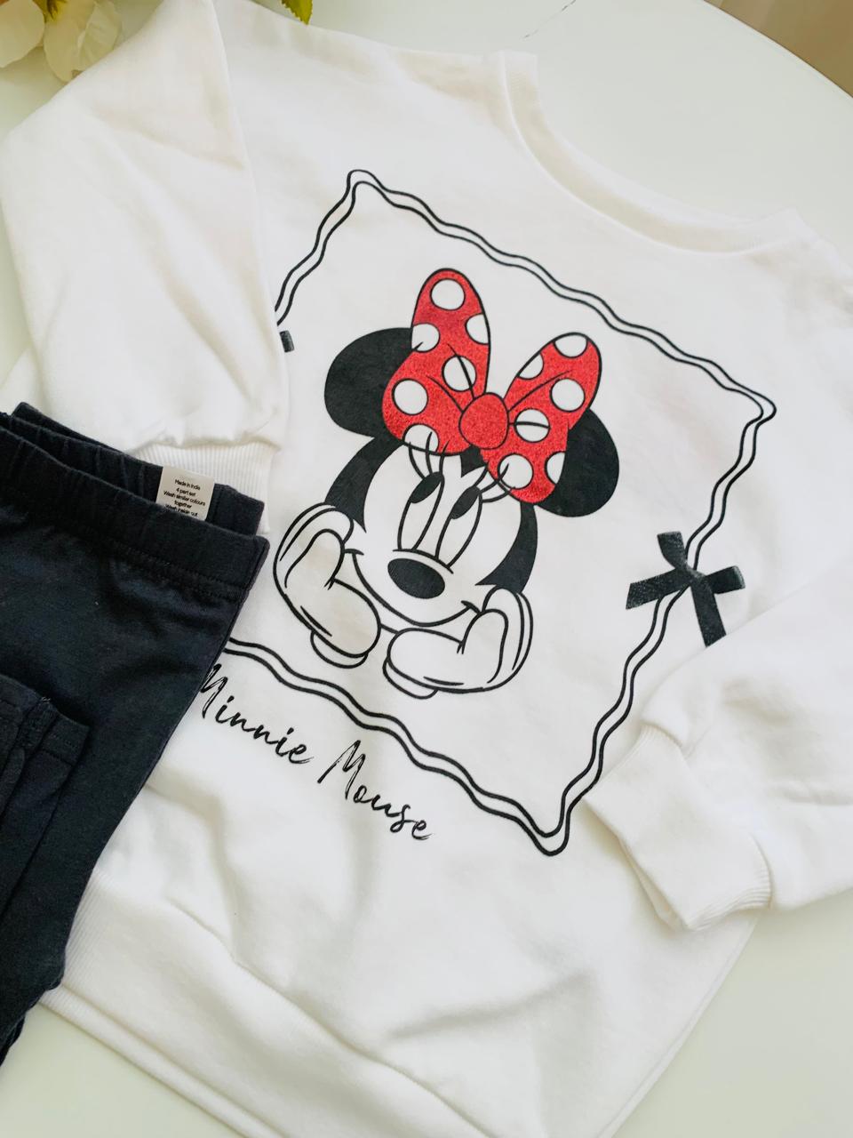 George "Minnie Mouse" Sweat Shirt and Trouser set