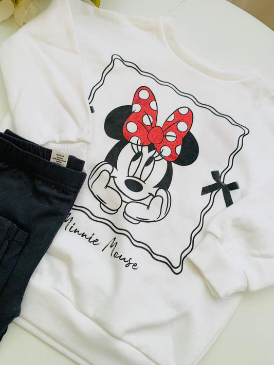 George "Minnie Mouse" Sweat Shirt and Trouser set